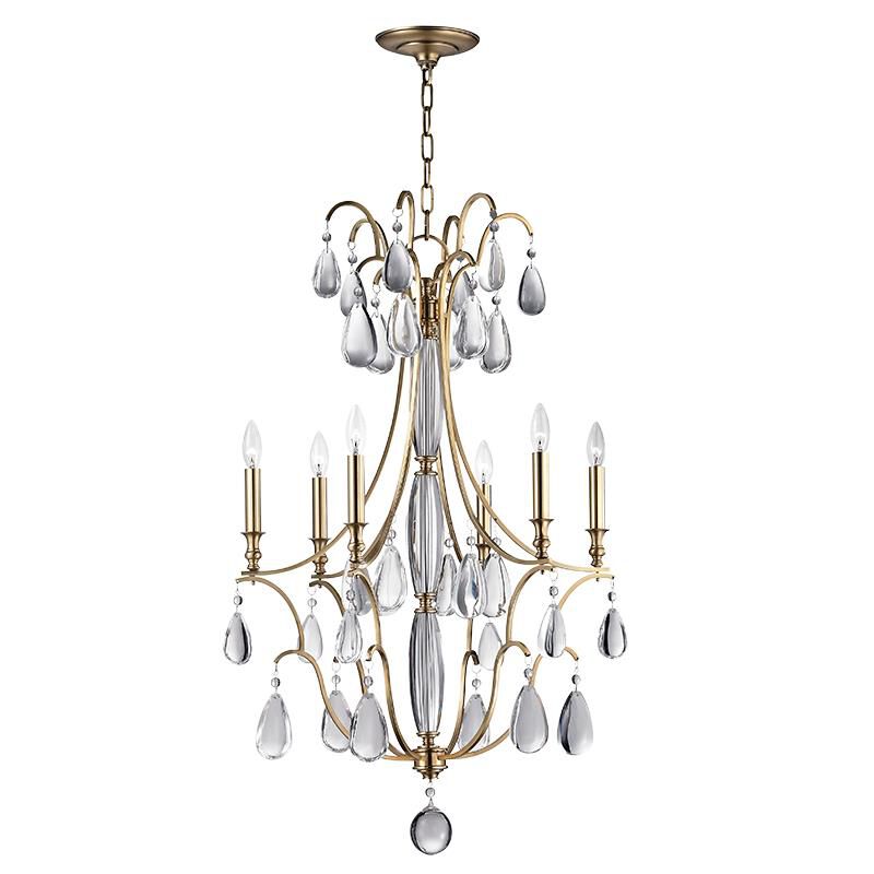 Crawford 24.25 Inch Chandelier by Hudson Valley Lighting